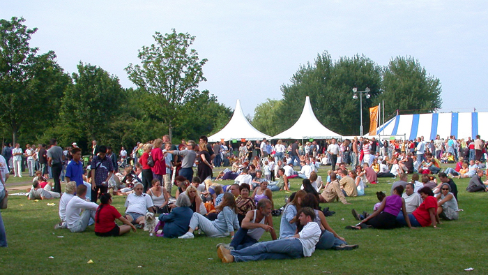 Reuring Festival in the Leeghwater park in Purmerend